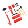 Yeah Racing YA-0712RD Rock Crawler Accessories Combo Set Fits TRX-4M