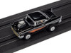Auto World Thunderjet 1957 Chevrolet Bel Air Street Rod w/ Blower Black HO Slot Car