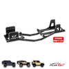 Furitek AKASHI Aluminum Frame for Kyosho 4x4 Crawlers - Black