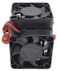 NHX RC 1/8 Side Mount Alum Heatsink with Twin 40mm Cooling Fans -Black