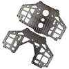 GPM Racing Carbon Fiber Chassis Side Panels Black for Losi 1/8 LMT