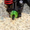 GPM Aluminum Hex Adapters 9mm Thick Green for Traxxas Ford GT 4-Tec 2.0 / 3.0
