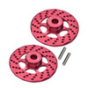 GPM Aluminum +1mm Hex w/Brake Disk Red for 1/10 Traxxas Ford GT 4-Tec 2.0/3.0