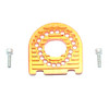 GPM Aluminum Motor Mount Plate w/ Heat Sink Fins Orange for Ford GT 4-Tec 2.0/3.0