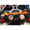 GPM Racing Aluminum Rear Shock Tower Orange for Traxxas Ford GT 4-Tec 2.0