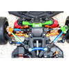 GPM Alum Front Tie Rods w/Stabilizer for C Hub Orange for Ford GT 4-Tec 2.0/3.0
