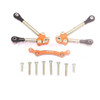 GPM Titanium Front Tie Rods w/Stabilizer for C Hub Orange : Ford GT 4-Tec 2.0/3.0