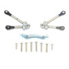 GPM Titanium Front Tie Rods w/Stabilizer for C Hub Silver : Ford GT 4-Tec 2.0/3.0