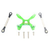 GPM Titanium Rear Tie Rods w/Stabilizer Green for Traxxas Ford GT 4-Tec 2.0/3.0