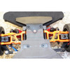 GPM Racing Aluminum Front Suspension Arms Black for Traxxas Ford GT 4-Tec 2.0