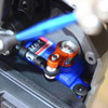 GPM Alum Servo Saver w/ Alum Steering Link Blue for Traxxas Ford GT 4-Tec 2.0