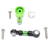 GPM Alum Servo Saver w/ Alum Steering Link Green for Traxxas Ford GT 4-Tec 2.0