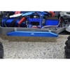GPM Aluminum Chassis Nerf Bars (Longer Version) Blue for Traxxas Hoss 4X4 VXL