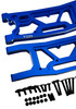 NHX RC Aluminum Rear Suspension Arms (2) for 1/8 Traxxas Sledge -Blue