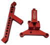 NHX RC Aluminum Front Chassis Brace for 1/8 Traxxas Sledge -Red