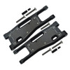 GPM Alum Front Lower Arms Black + Carbon Fiber Dust-Proof Protection Plate for 1/8 Sledge