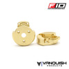 Vanquish VPS08652 Brass F10 Portal Knuckle Weights Low Offset Version