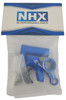 NHX RC Aluminum Steering Bellcrank Saver for 1/8 Traxxas Sledge -Blue