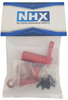NHX RC Aluminum Steering Bellcrank Saver for 1/8 Traxxas Sledge -Red