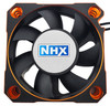 NHX RC 1/5 Aluminum 50mm Case High Speed Cooling Fan for Castle XLX2 -Orange/Black