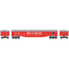 Athearn RND82107 50' Covered Gondola - CB&Q Burlington #83121 Freight Car HO Scale