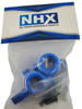 NHX RC Aluminum Front Steering Knuckle Spindle for 1/8 Traxxas Sledge -Blue