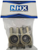 NHX RC 7075 Aluminum Rear C Hub Knuckle with Bearings for 1/8 Traxxas Sledge -Bronze