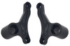 NHX RC Aluminum Front Rocker Arm (2) for 1/10 Traxxas E-Revo 2.0 -Black