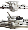 NHX RC Alum Portal Axle w/ Diff Lockers HD Gears Truss Steering Knuckle For Axial SCX10 I / II / III -SLR