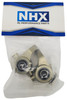 NHX RC 7075 Aluminum Front Steering Knuckle Spindle w/ Bearings for 1/8 Traxxas Sledge -Bronze