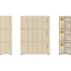 Athearn ATH27781 20' Corrugated Container - Container King  #1 (3 Pack) HO Scale