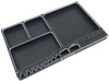 NHX RC Aluminum Magnetic Multifunctional Screw Parts Soldering Jig Tray-Black