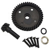 NHX RC Steel Differential Bevel Gear 43T & Pinion Gear 10T for 1/8 Traxxas Sledge