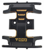 NHX RC V2 13.5g Brass Center Gear Box Mount Skid Plate for SCX24 -Black