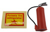NHX RC 1/24 Scale Accessories Plastic Extinguisher for SCX24 RC Crawler -Red