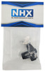 NHX RC Aluminum Front C Hubs / Cap (2) for Traxxas 1967 C10 Drag Slash -Black