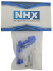 NHX RC Aluminum Front C Hubs / Cap (2) for Traxxas 1967 C10 Drag Slash -Blue