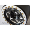 SSD RC SSD00236 2.2" Champion PL Beadlock Wheels Black / Silver (2)