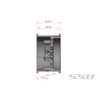 SSD RC SSD00561 2.2" Boxer Beadlock Wheels Black (2)