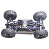 GPM Alum Front & Rear Lower Chassis Links Parts Green for Axial 1/24 AX24 XC-1