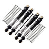 GPM Alum Front & Rear Shock Absorbers 49mm Black (4) for Axial 1/24 AX24 XC-1