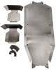 NHX RC Stainless Steel Front/Rear/Center Chassis Skid Plate Protecter for 1/8 Traxxas Sledge