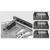 HoBao 85166 Side Body Support Mount (4Pcs) for 1/7 VTE & VTE2