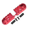 GPM Aluminum 7075-T6 Motorcycle Foot Pegs Set Red for Losi 1/4 Promoto-MX