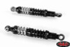 RC4WD Z-D0039 Dual Spring 80mm Scale Black Shocks (Ver 2)