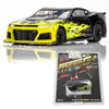 AFX 22060 Mega-G+ 2021 Camaro ZL1 Wildfire Black/Lime HO Slot Car