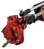 NHX RC Alum Complete Assembled Axle w/ Diff Lockers Portals for SCX10 I / II / III -Red