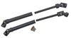 NHX RC 118-170mm Metal Splined Center Driveshaft CVD (2) for 1/10