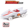 Auto World Thunderjet Speed Racer - Mach 5 Race Worn iWheels HO Scale Slot Car