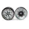 SSD RC SSD00079 1.9" Aluminum Steel Trail Beadlock Wheels Silver (2)